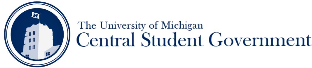 University of Michigan Central Student Government